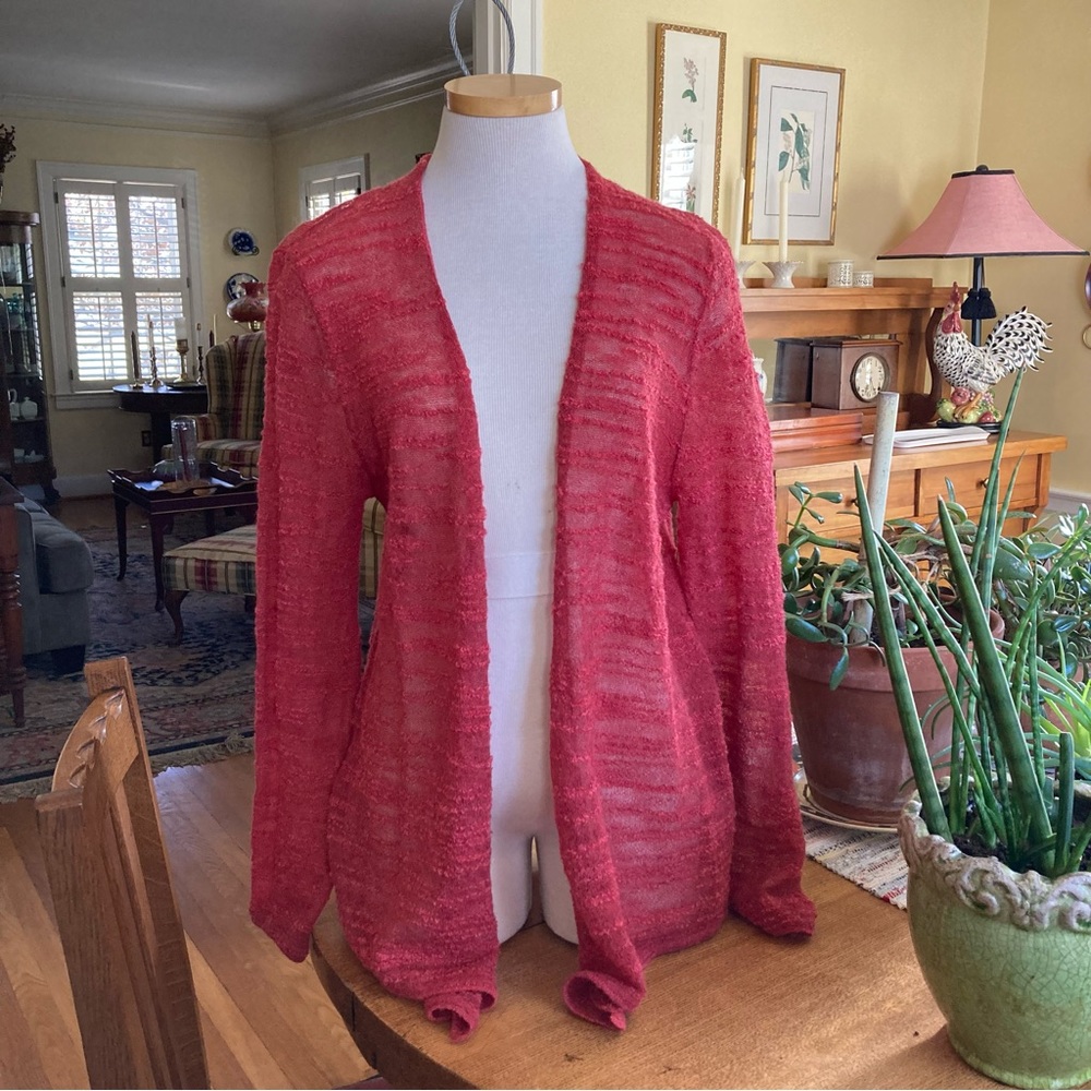 J. Jill Coral Cardi